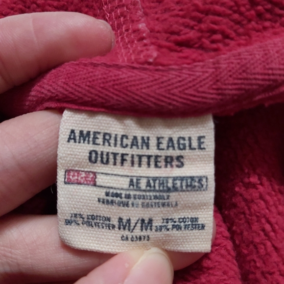 Cropped American Eagle reworked hoodie - Picture 4 of 10